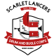 Scarlet Lancers Personalized Logo T-Shirt